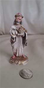 Collectible figures King merchant resin celluloid colorful vintage preowned decor