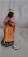 German merchant king figure resin display colorful figure standing decor