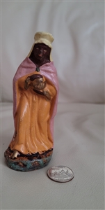 German merchant king figure resin display colorful figure standing decor