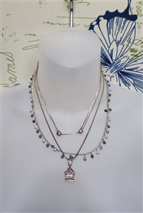 vintage preowned three necklace set various design