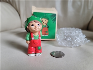 Vintage Hallmark KIT Christmas ornament 1984 collectible holiday season vintage ornaments home decor and gifts
