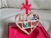 Hallmark Loving Memories Heart with shelves ornament Keepsake Christmas  decor.