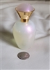 Avon Rare Pearl Eau De Perfume glass empty bottle collectible vintage vanity decor