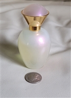 Avon Rare Pearl Eau De Perfume glass empty bottle collectible vintage vanity decor