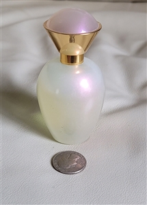 Avon Rare Pearl Eau De Perfume glass empty bottle collectible vintage vanity decor