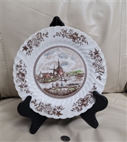 Johnson Bros Tulip Time dinner plate Holland decor