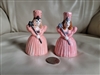 Wizard of OZ Glinda porcelain salt and pepper shakers set of two collectible table setting accessories and kitchen decor.