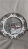 The Friendly Village Johnson Brothers multicolor The school house dinner plate