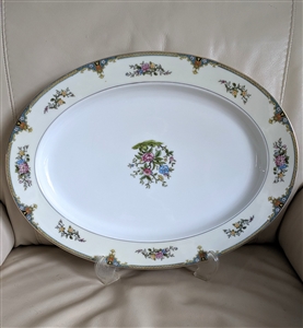 Noritake over 16 inch oval serving plate vivid