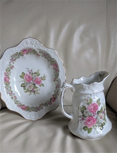 Old Foley James Kent Staffordshire pitcher plate rare dinnerware porcelain accessories