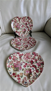 Formalities by Baum Brothers Cherub Chintz heart