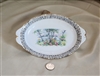 Silver Birch by ROYAL ALBERT vintage English porcelain serving tray