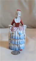 Hard porcelain woman Japanese call bell