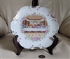 Spiritual decor porcelain Last Supper scene Japanese collectible spiritual daily use display and gift idea