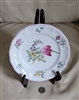 Spode Marlborough Sprays salad plate with pink rim and floral center