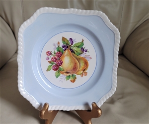 Johnson Bros California Old English fruit plate collectible rare porcelain gifts and home decor kitchen accessories
