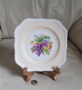 Johnson Bros California Old English fruit porcelain plate kitchen accessories