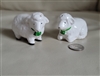 VIntage porcelain sheep salt and pepper shakers.