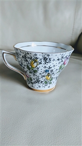 Rosina Bone China teacup June 4974 multicolor porcelain gentle florals