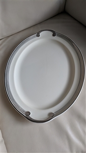 Taylor Smith Taylor platinum huge oval plate