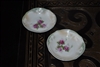 Circa mini bowls made in Germany, Luminescent with Rose decor. Set of 2.