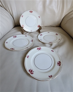 Castleton Jubilee porcelain bread plates USA