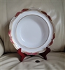 Antique Spode Copeland Stafford Red Leaf Round Vegetable Bowl Base