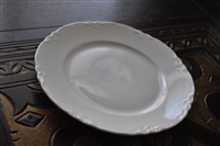 Hutschenreuther Racine white salad plate Bavaria collectible porcelain kitchen accessories