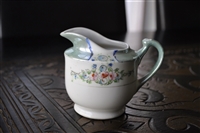 Floral lusterware creamer made in Japan