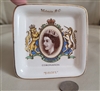 Pin dish coronation of Queen Elizabeth 1953 Englan