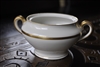 GDA Limoges France sugar bowl white porcelain collectible vintage home decor and kitchen accessories