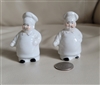Japanese porcelain Chefs salt and pepper shakers