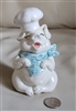 Preowned 1990 Fitz and Floyd Papa Hog pig porcelain shaker