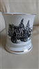 Amazing military themed Mustache cup (moustache) Austrian or German soldiers.