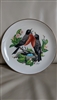 Gunther Granget Four Seasons plate Voice of Spring elegant porcelain with birds decor