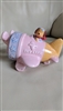 VTG Japanese airplane music box SKY LARK dog pilot amazing porcelain display kids room decor