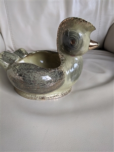 Hedi Schoop amazing porcelain bird cigar ashtray art tray home decor