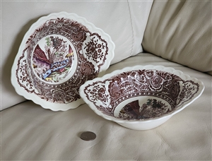 Vernon's 1860 by Metlox Poppytrail  Vernon rare find vintage porcelain collectible kitchen accessories