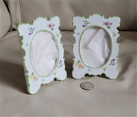 Vintage porcelain picture frames, Japan