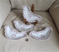 Bawo and Dotter bone plates Limoges France collectible porcelain home decor and gift idea