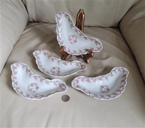 Bawo and Dotter bone plates Limoges France collectible porcelain home decor and gift idea