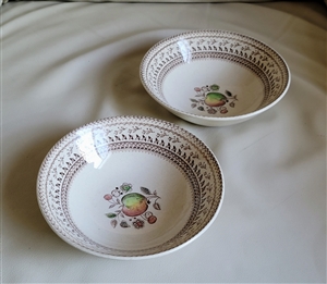 Staffordshire Old Granite Johnson Brother bowls elegant vintage table serving accessories