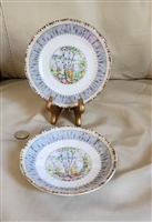 Silver birch from ROYAL ALBERT porcelain plates
