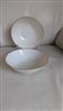 One Flammgold by Heinrich H&C SELB Bavaria feather gold trim, cream porcelain serving bowl.