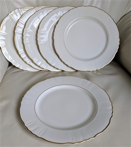Syracuse China Brantley 6 large dinner plates