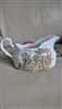 vintage english ironstone romantic england green whittington gravy boat