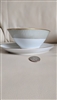 Rosenthal Continental 3339 Gravy Boat Bettina Green Band Gold Gilded
