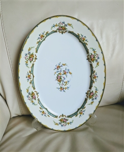 Japanese NORITAKE Lamara serving plate almost 14"