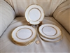 Castleton Laurel pattern bread and butter plates 1970 collectible porcelain serving accessories and gifts