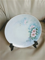 Hutschenreuther Selb floral porcelain plate sign 8 inch elegant collectible decorative plate vintage decor